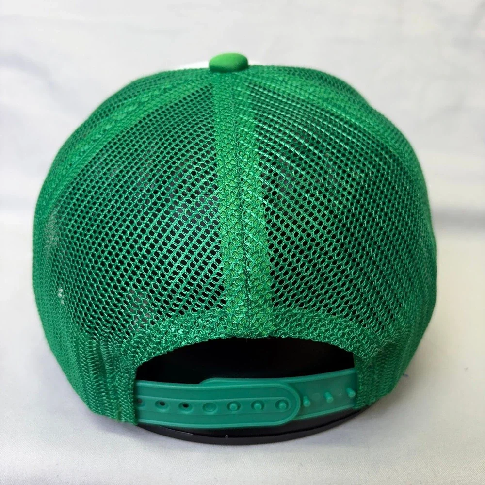 Unbranded Trucker Hat Birdie Bootcamp Golf Mens OSFM Green Mesh Snapback